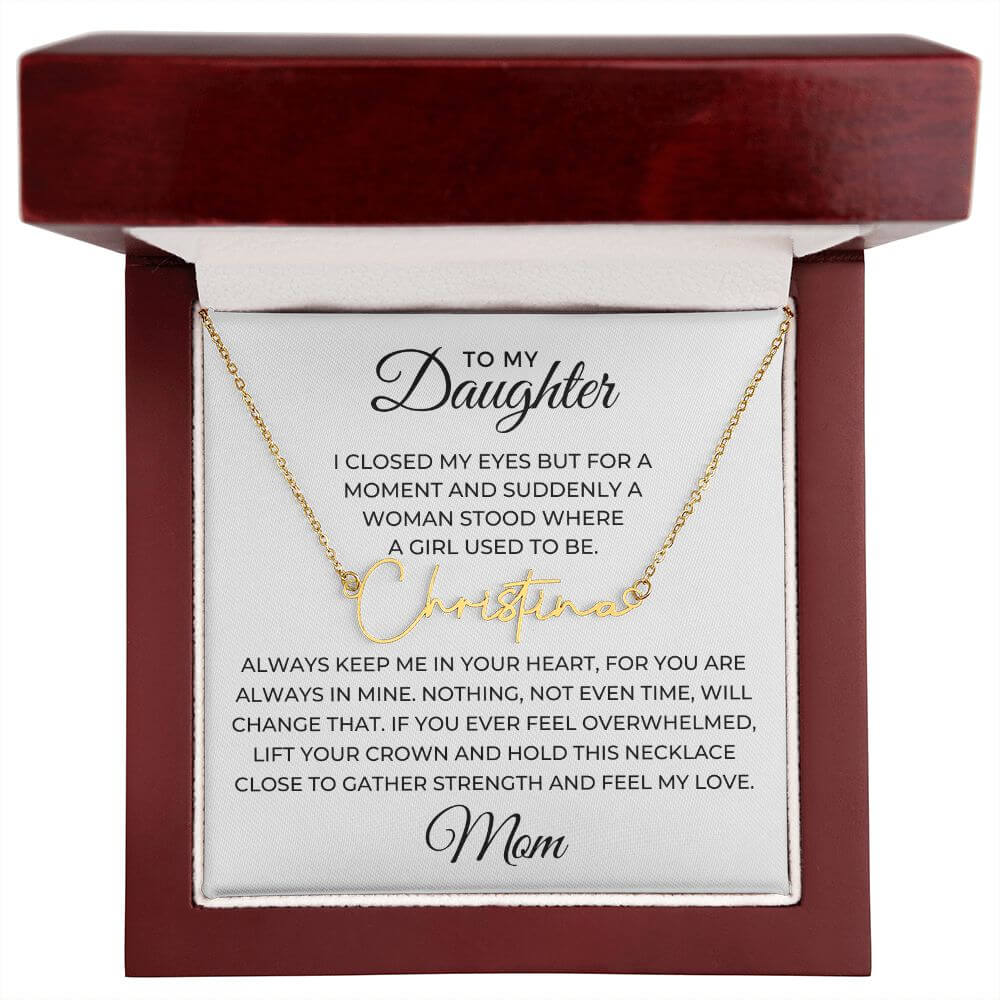 personalized name necklace