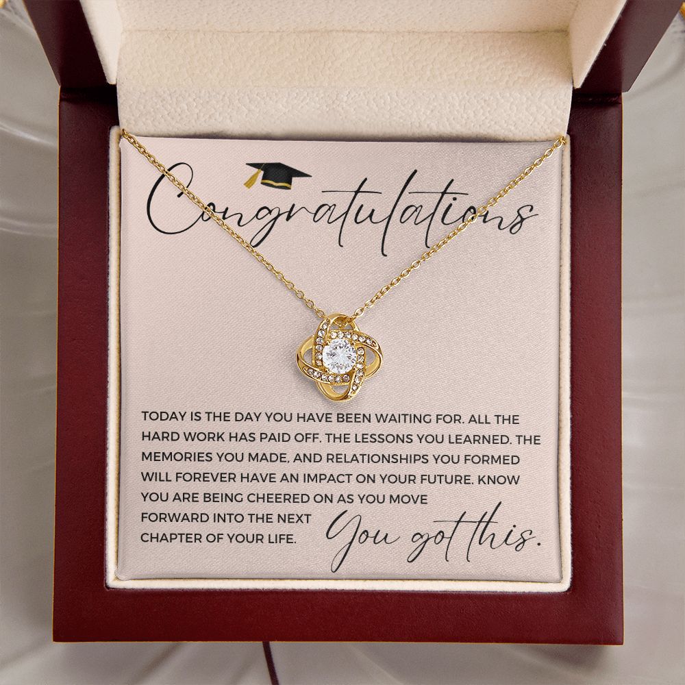 Graduation Gift For Her | You Got This Necklace 0841LT6