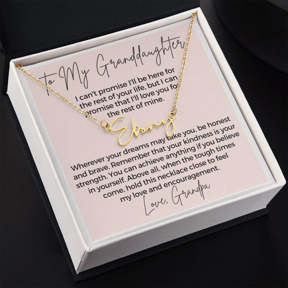 personalized name necklace