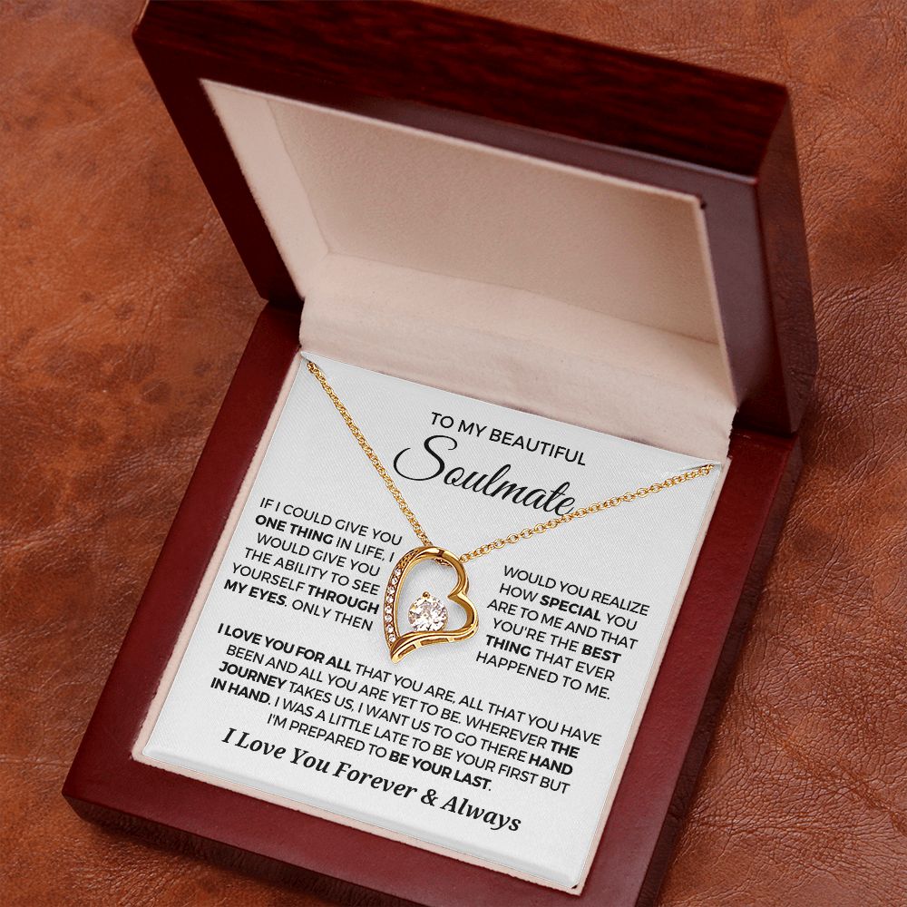 Soulmate Gift | Best Thing Necklace 0746T1F