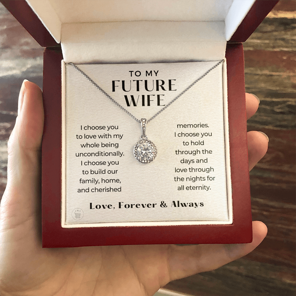 Future Wife, Future Mrs. Gift | I Choose Necklace 0481T6