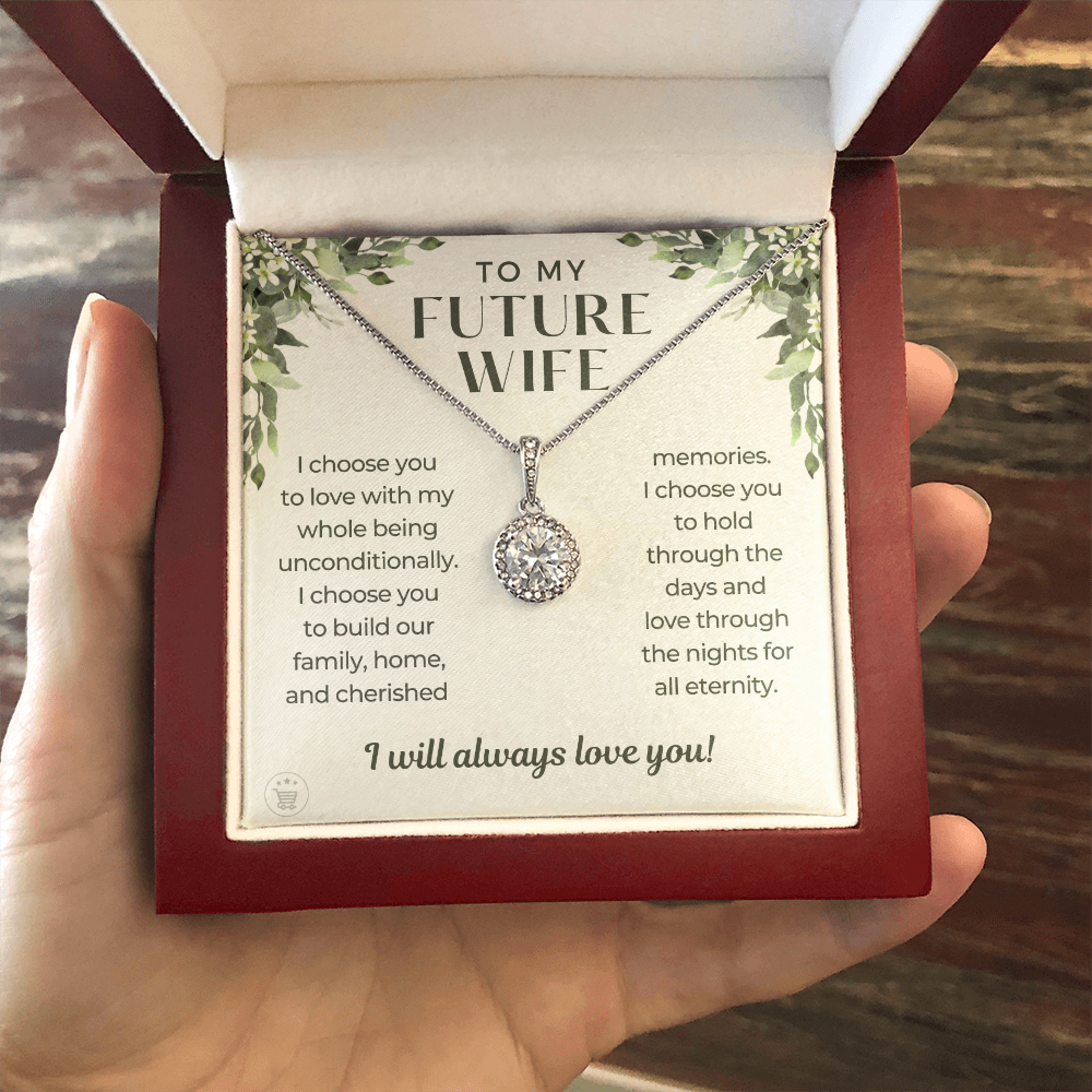 Future Wife, Future Mrs. Gift | I Choose Necklace 0481T5