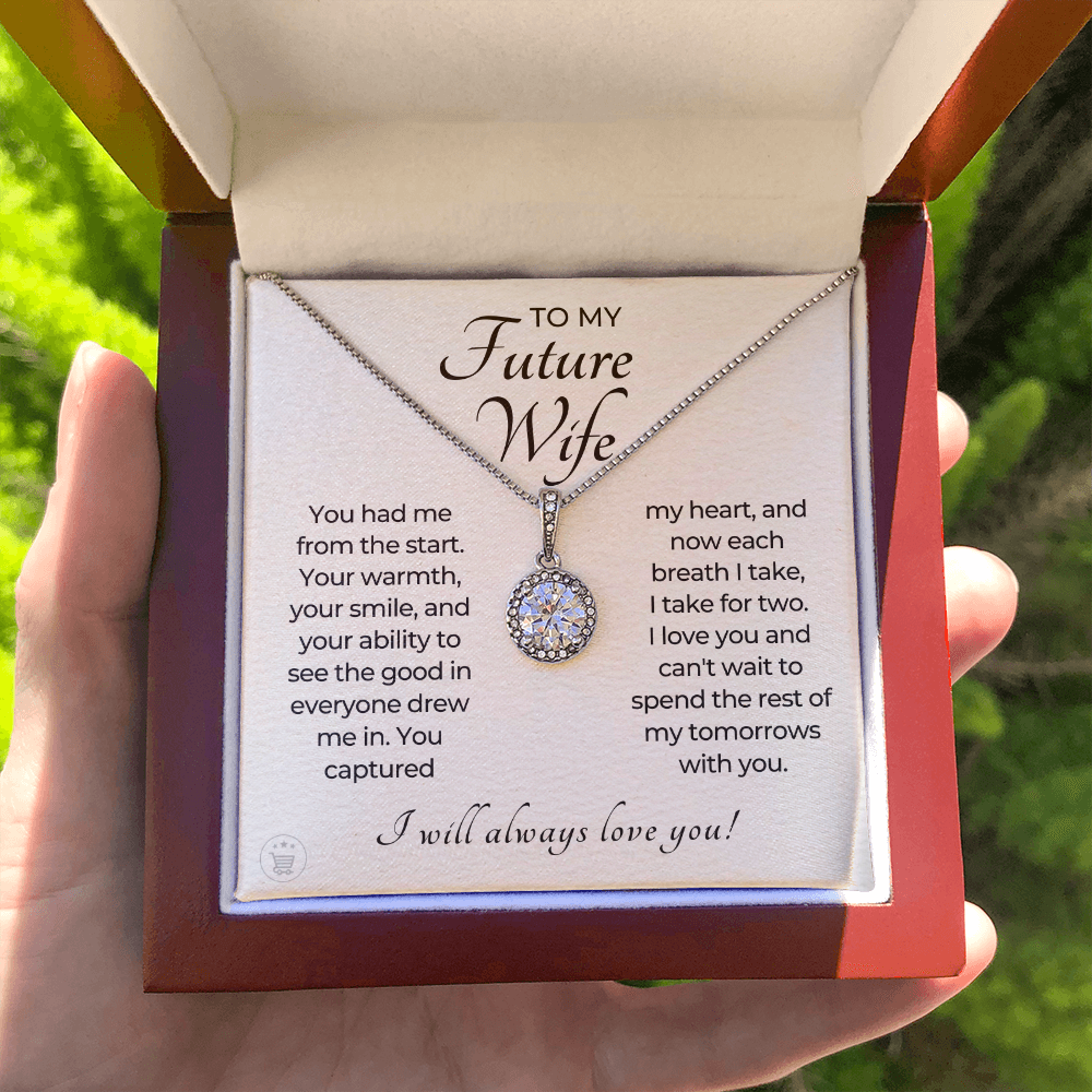 Future Wife, Future Mrs. Gift | Each Breath Necklace 0482T1
