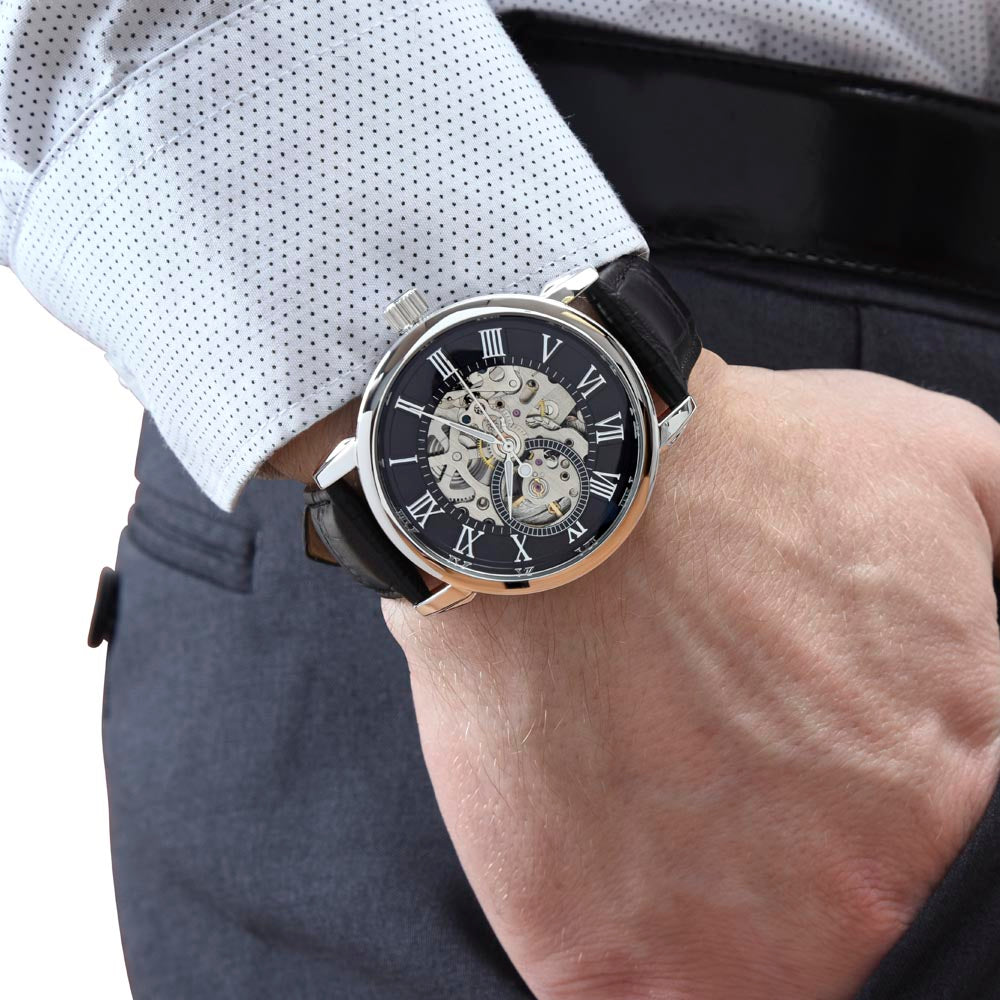 Gift For Dad From Son | Father and Son Men's Watch 0669T7