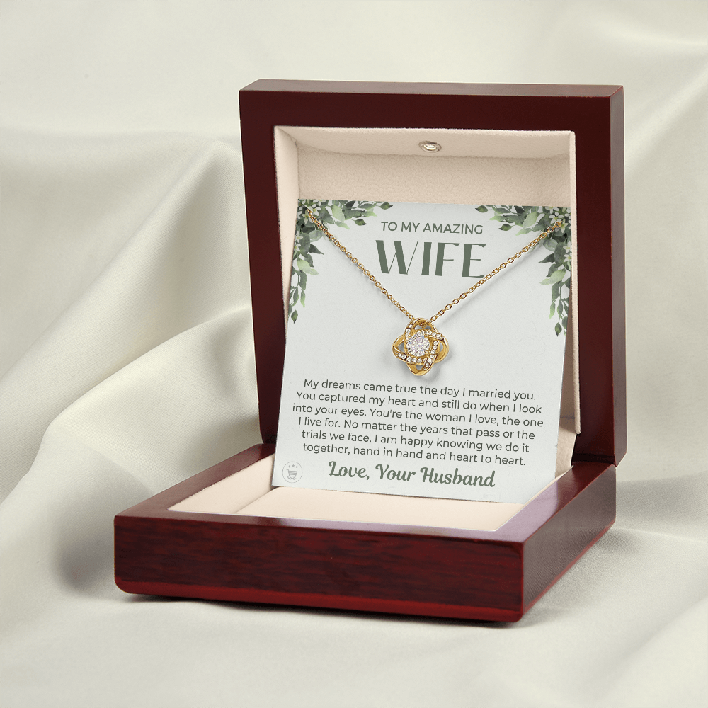 Gift For Wife | I Live For Necklace 0477T5