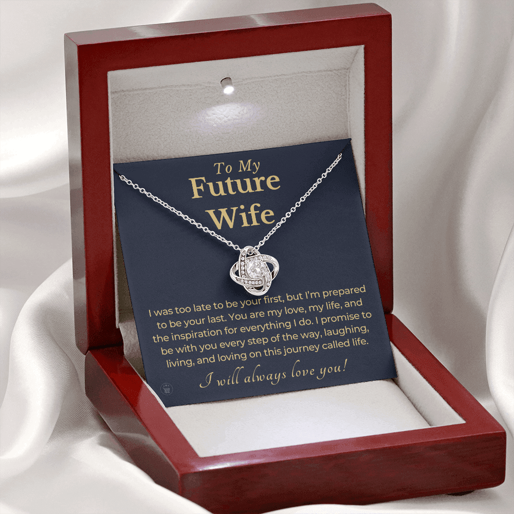 Future Wife, Future Mrs. Gift | Every Step Necklace 0464T15