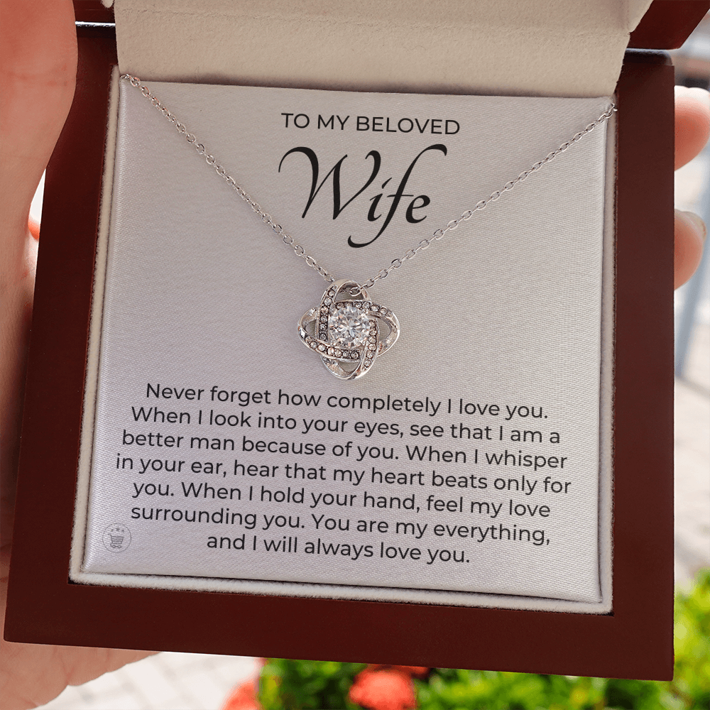 Gift For Wife | When I Necklace 0478T1