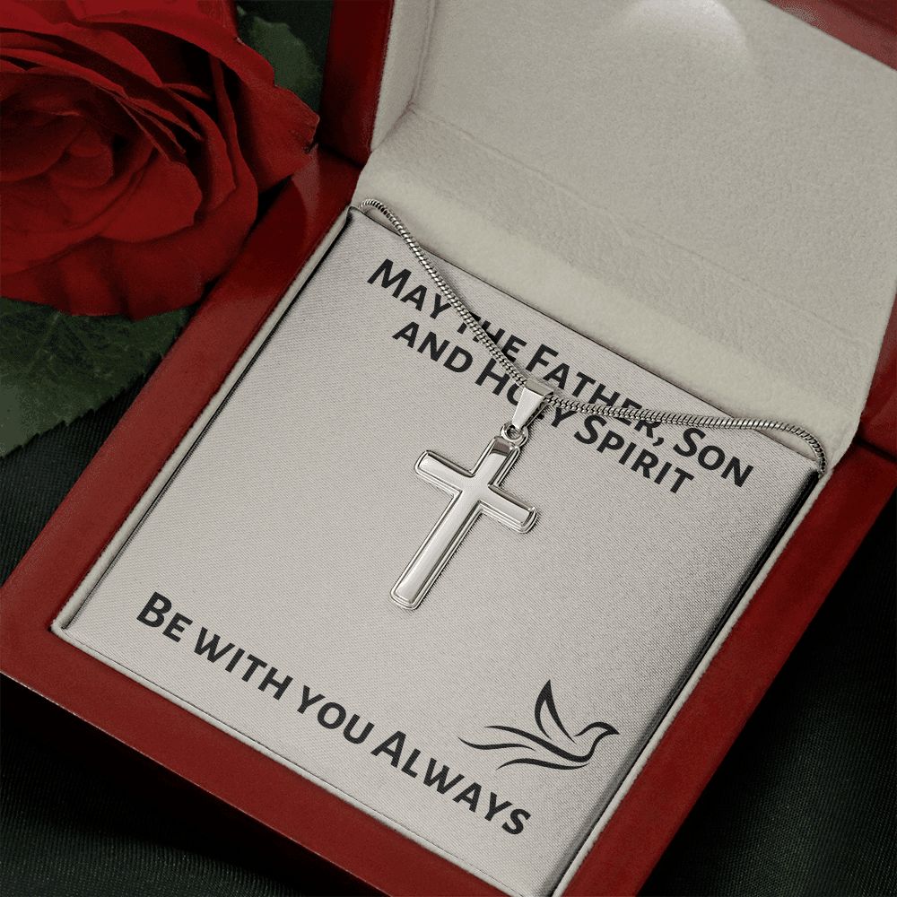 Christian Gift For Her | Cross Necklace 0825T2SSCN