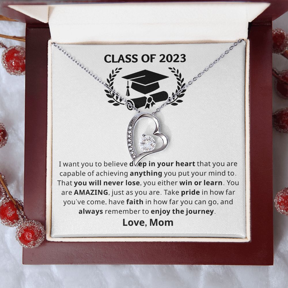 Graduation Gift For Her | Believe Necklace 0845FT1