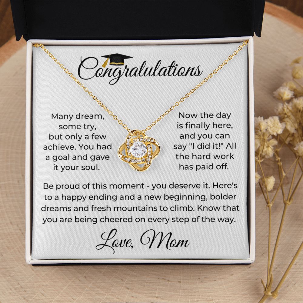 Graduation Gift For Her | Be Proud Necklace 0833LT1