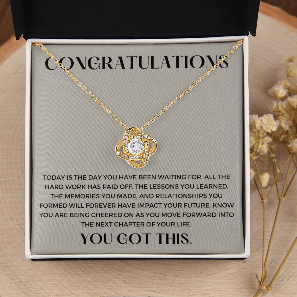 Graduation Gift For Her | You Got This Necklace 0841LT3