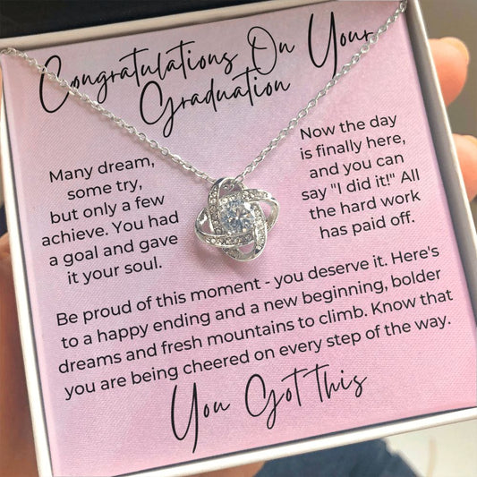 Graduation Gift For Her | Be Proud Necklace 0837LT8