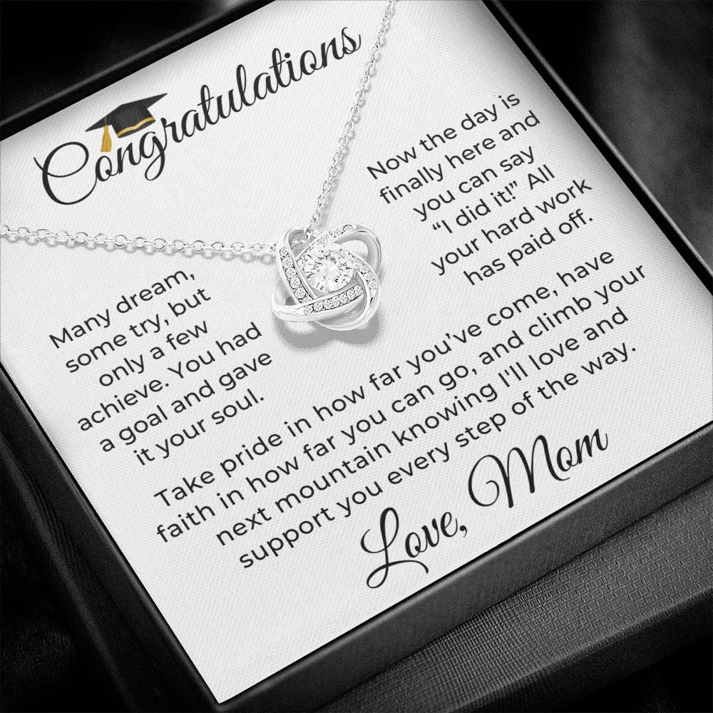 Graduation Gift For Her | Be Proud Necklace 0849LT1