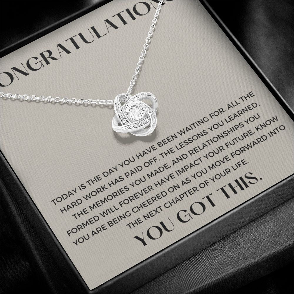 Graduation Gift For Her | You Got This Necklace 0841LT3