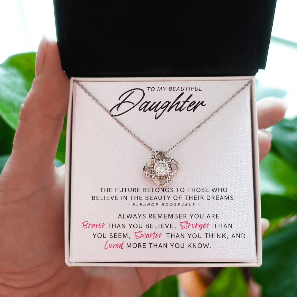 Graduation Gift For Her | Believe Necklace 0835LT1