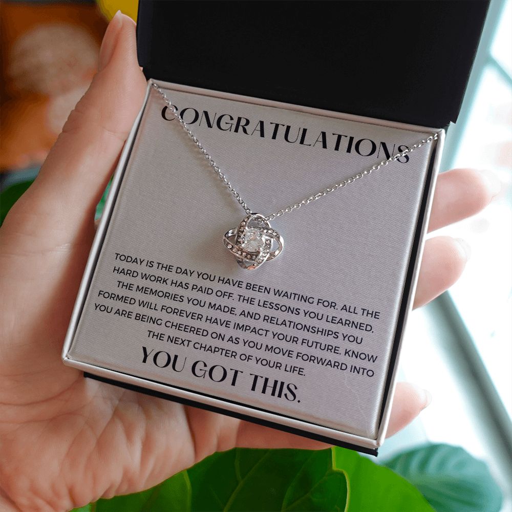 Graduation Gift For Her | You Got This Necklace 0841LT3