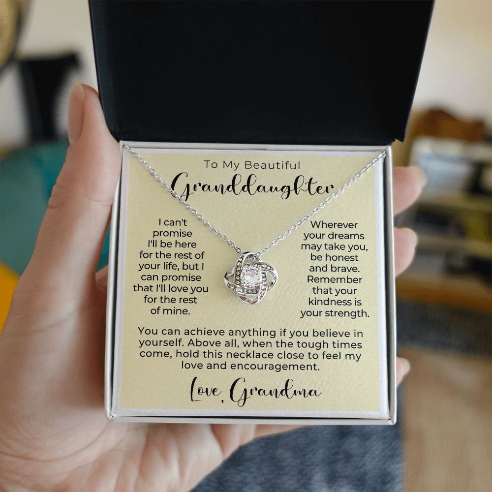 Granddaughter Gift | My Promise Necklace  0546T16