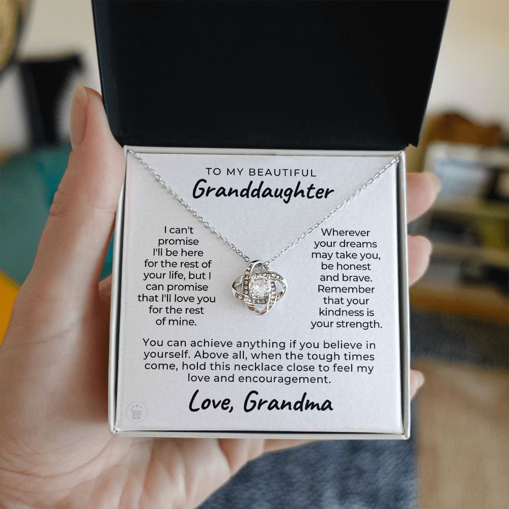 Granddaughter Gift | My Promise Necklace  0716T1