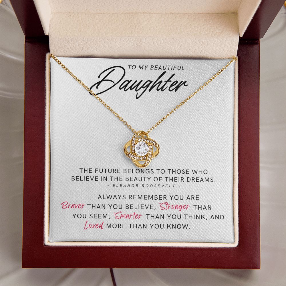 Graduation Gift For Her | Believe Necklace 0835LT1