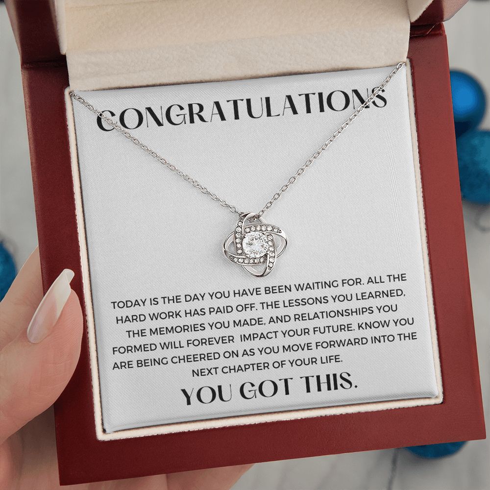 Graduation Gift For Her | You Got This Necklace 0841LT2