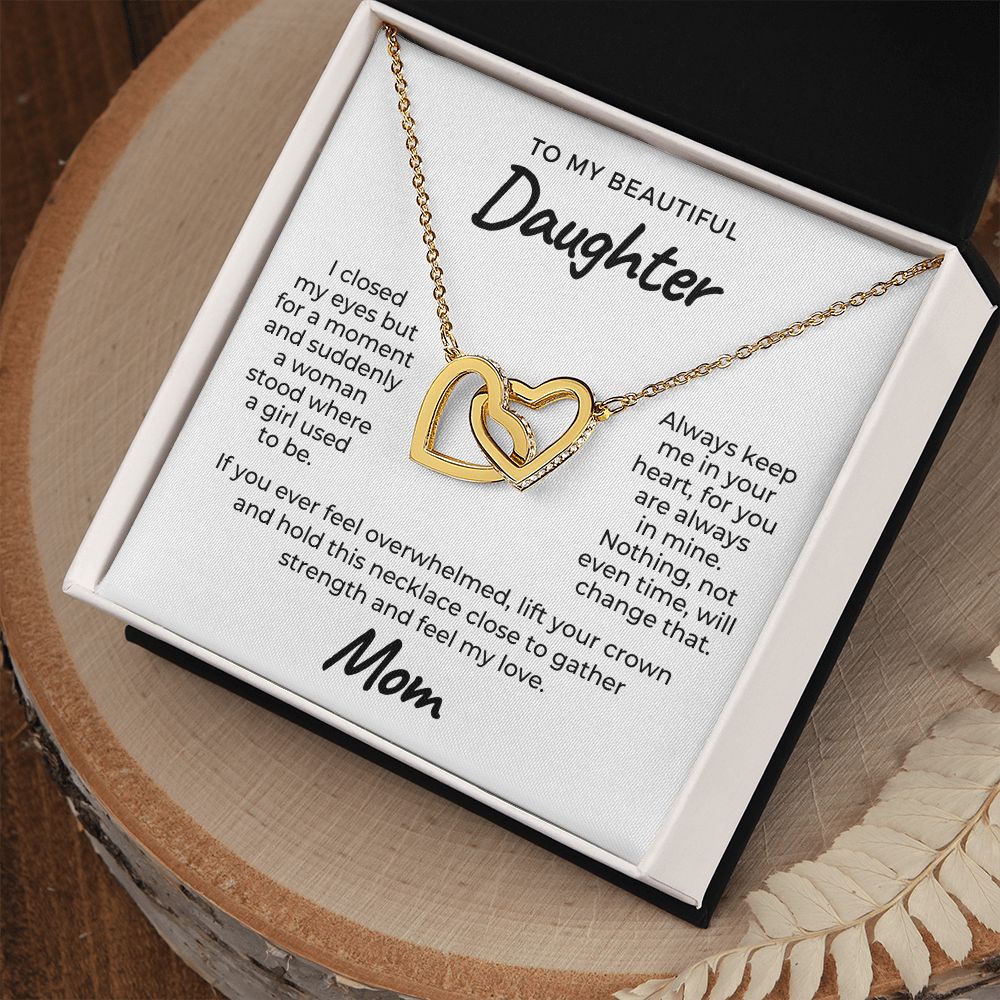 Daughter Gift From Mom | Keep Me Necklace 0714T1H