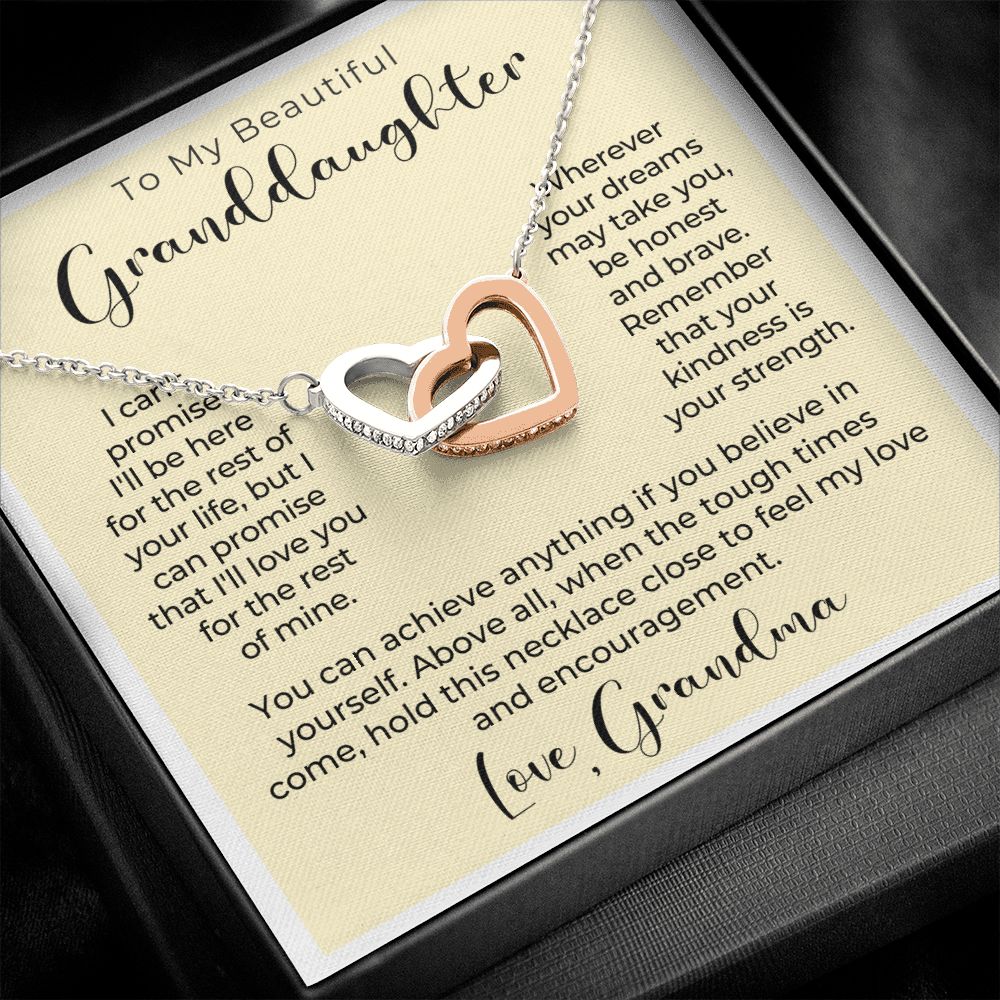 Granddaughter Gift From Grandma | My Promise Necklace 0546HT6