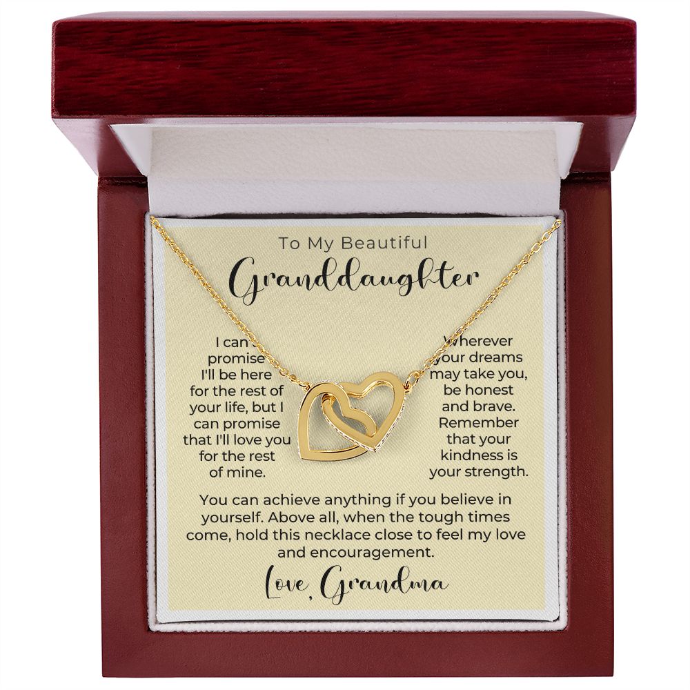 Granddaughter Gift From Grandma | My Promise Necklace 0546HT6