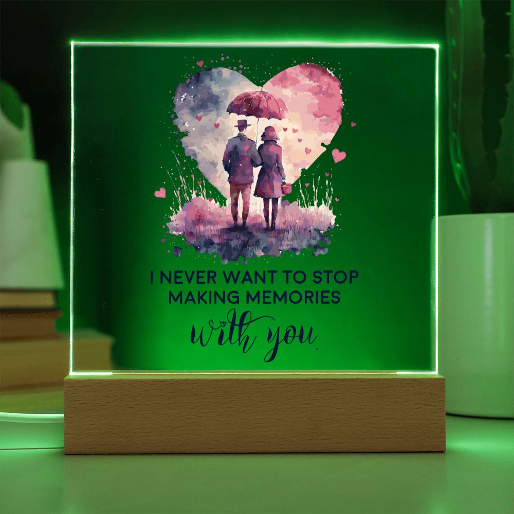 Anniversary Gift | With You Acrylic Plaque 011T4-ACS