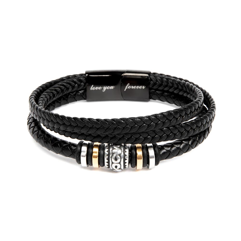 Gift For Dad | My Hero Men's Bracelet 0663BT6