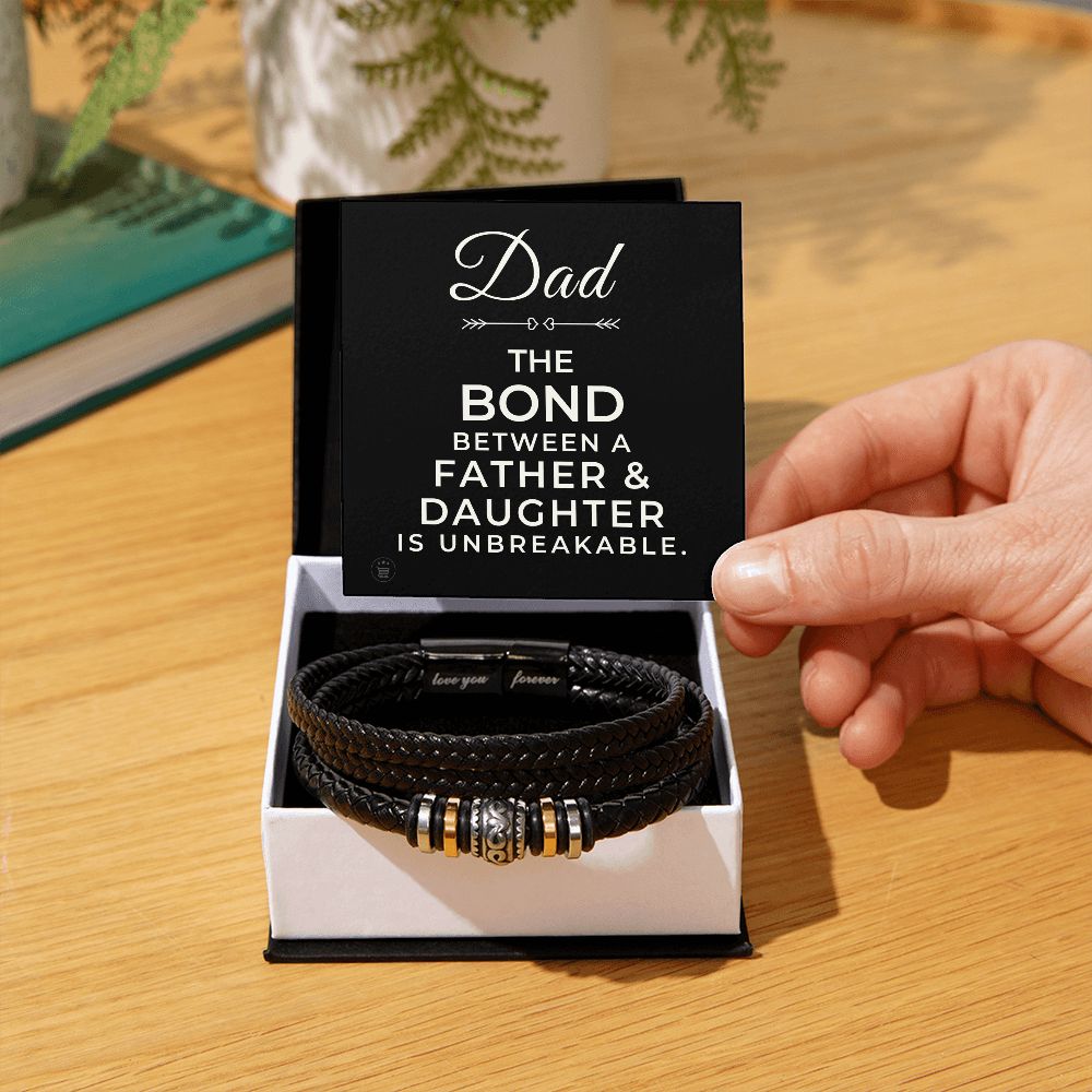 Gift For Dad | Bond Men's Bracelet 0679BT7