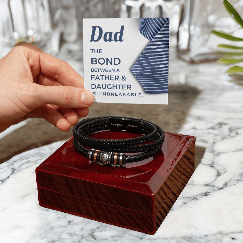 Gift For Dad | Bond Men's Bracelet 0679BT5