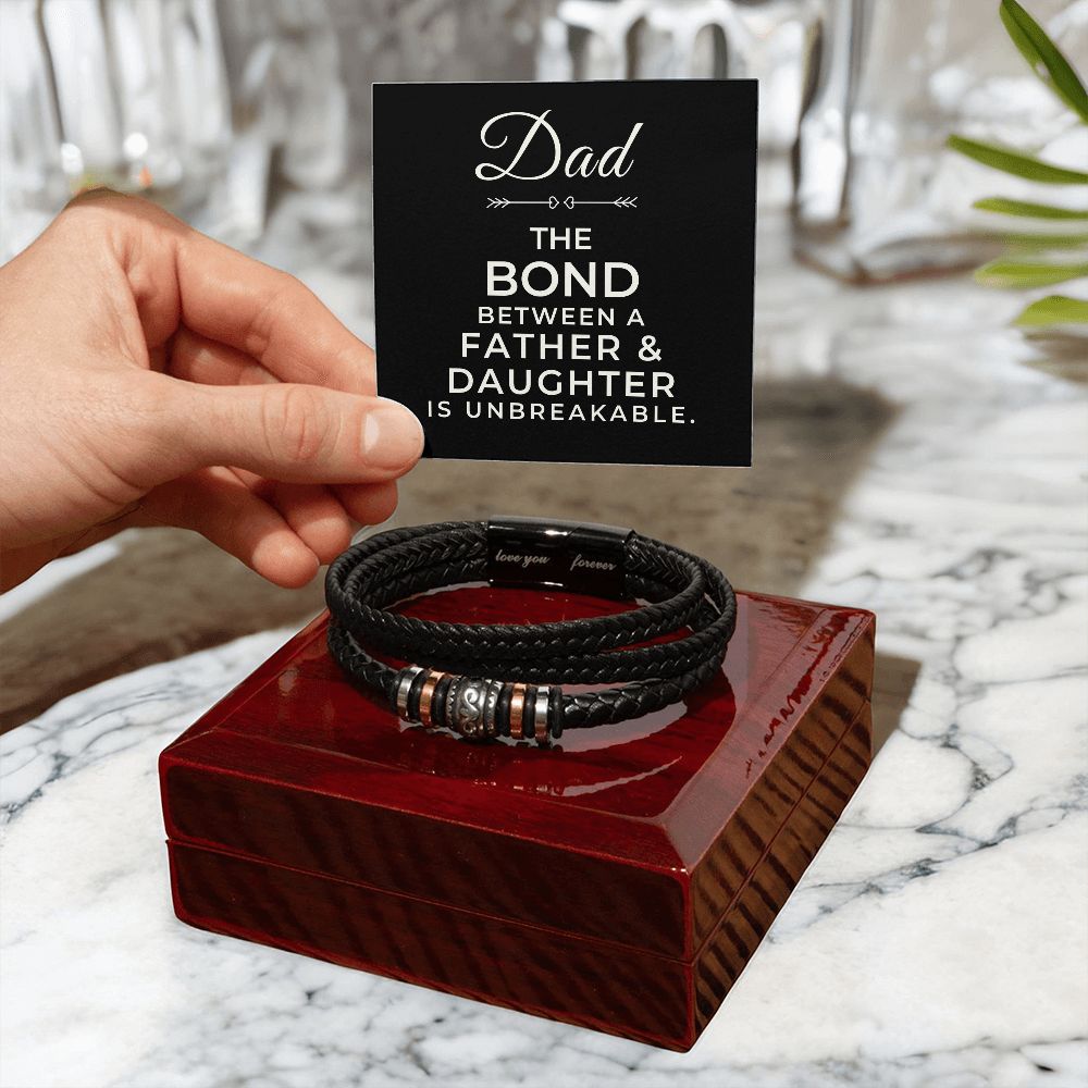 Gift For Dad | Bond Men's Bracelet 0679BT7