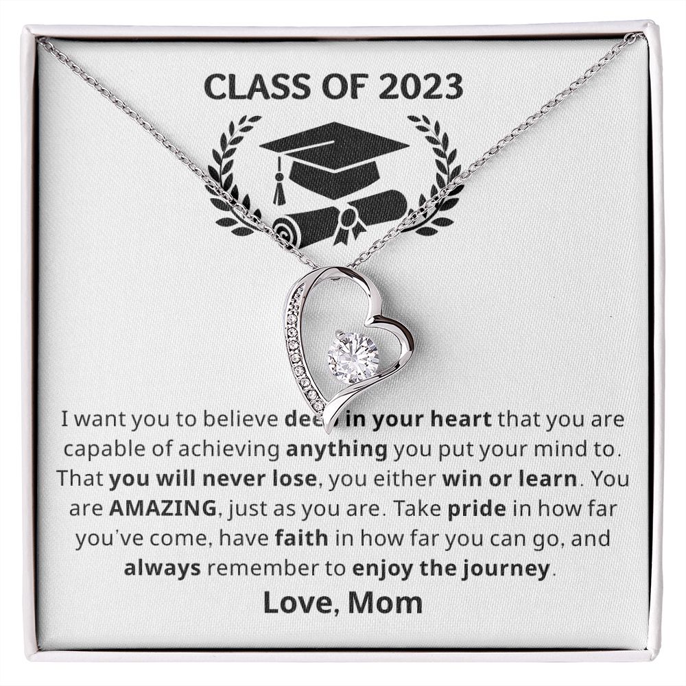 Graduation Gift For Her | Believe Necklace 0845FT1