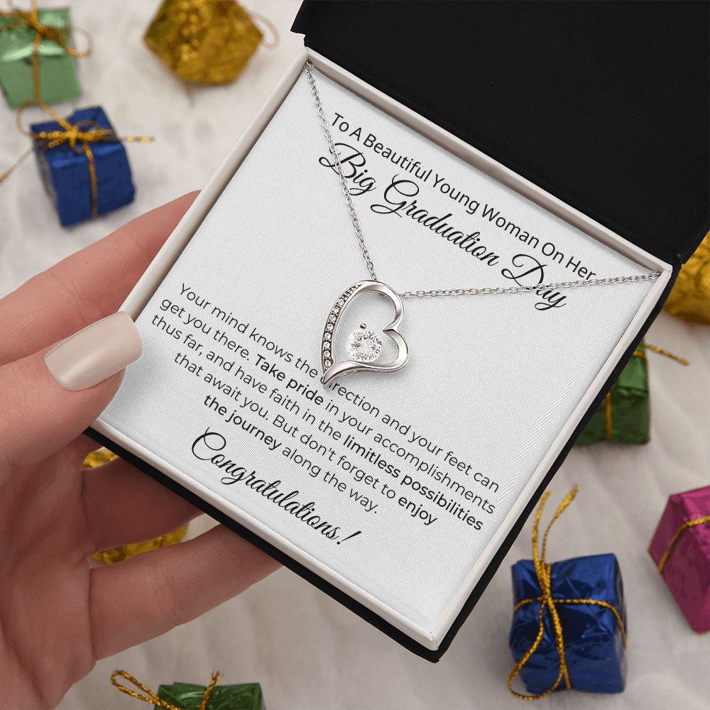 Graduation Gift For Her | Take Pride Necklace 0843FT1