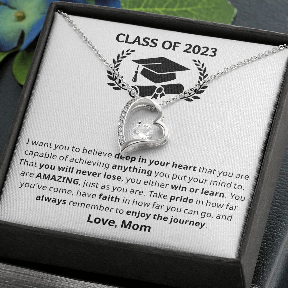 Graduation Gift For Her | Believe Necklace 0845FT1