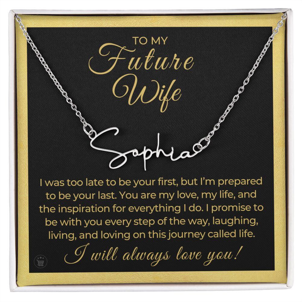 personalized name necklace