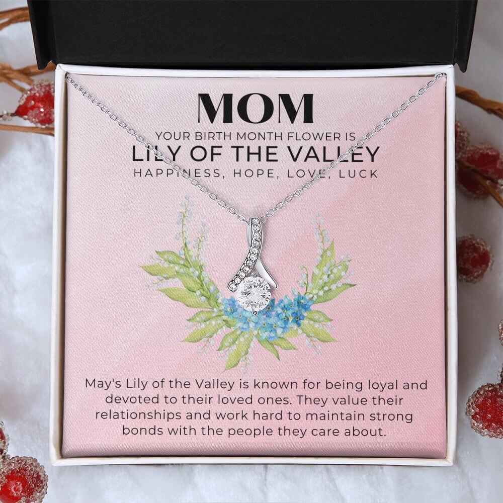 birth month necklace