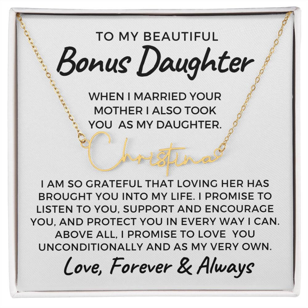 gifts for step daughters