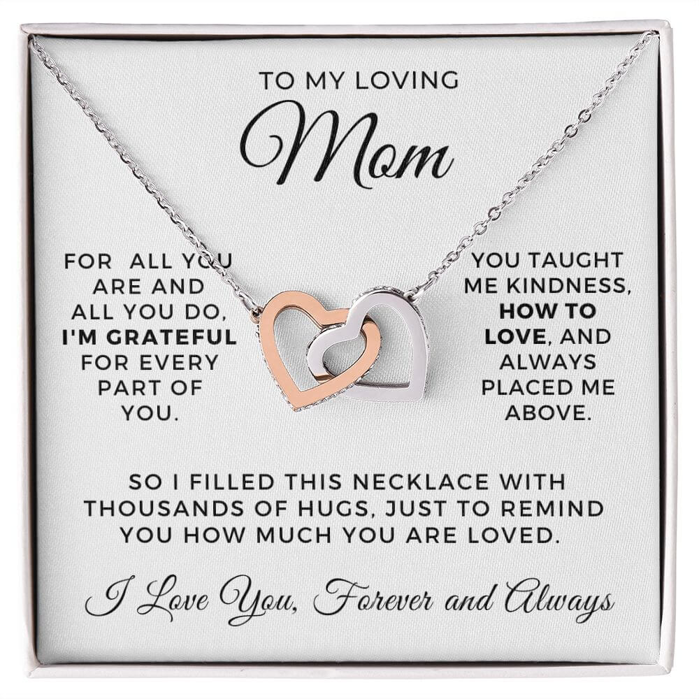 Gift For Mom | Grateful Necklace 0827HT1