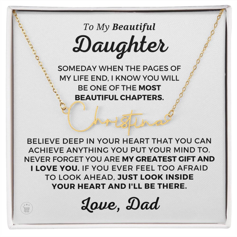 personalized name necklace