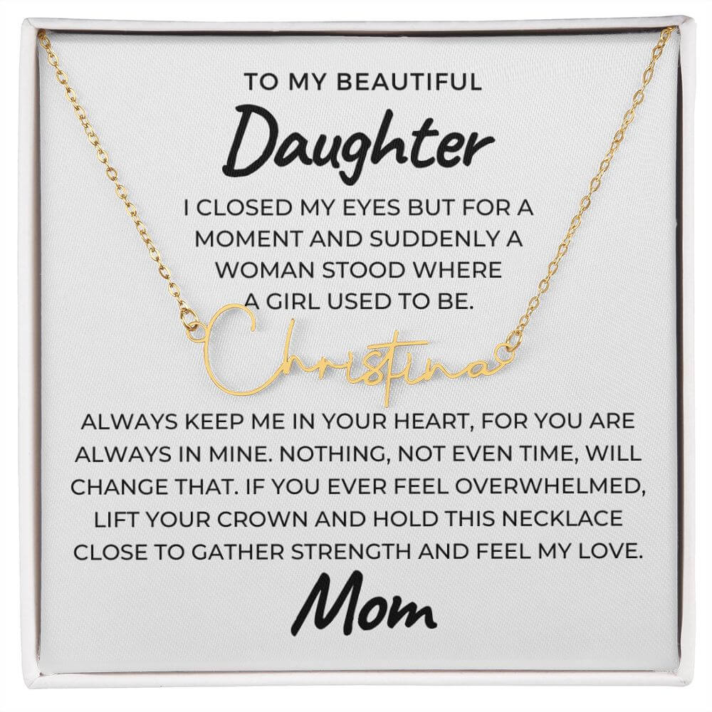 personalized name necklace