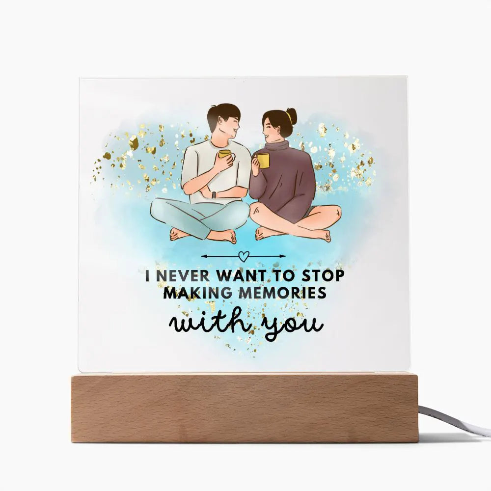 Anniversary Gift | With You Acrylic Plaque 011T2-ACS