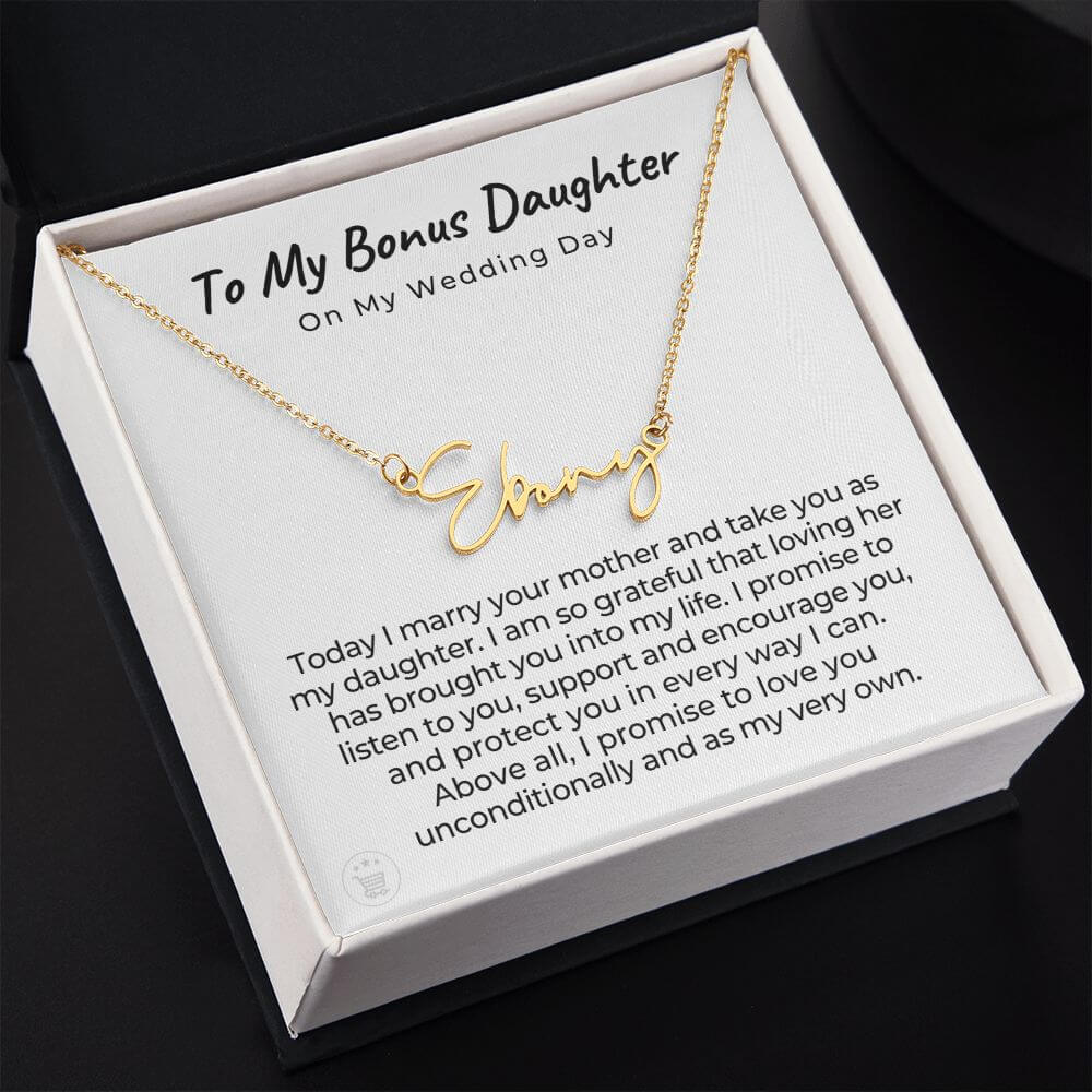 step daughter wedding gift