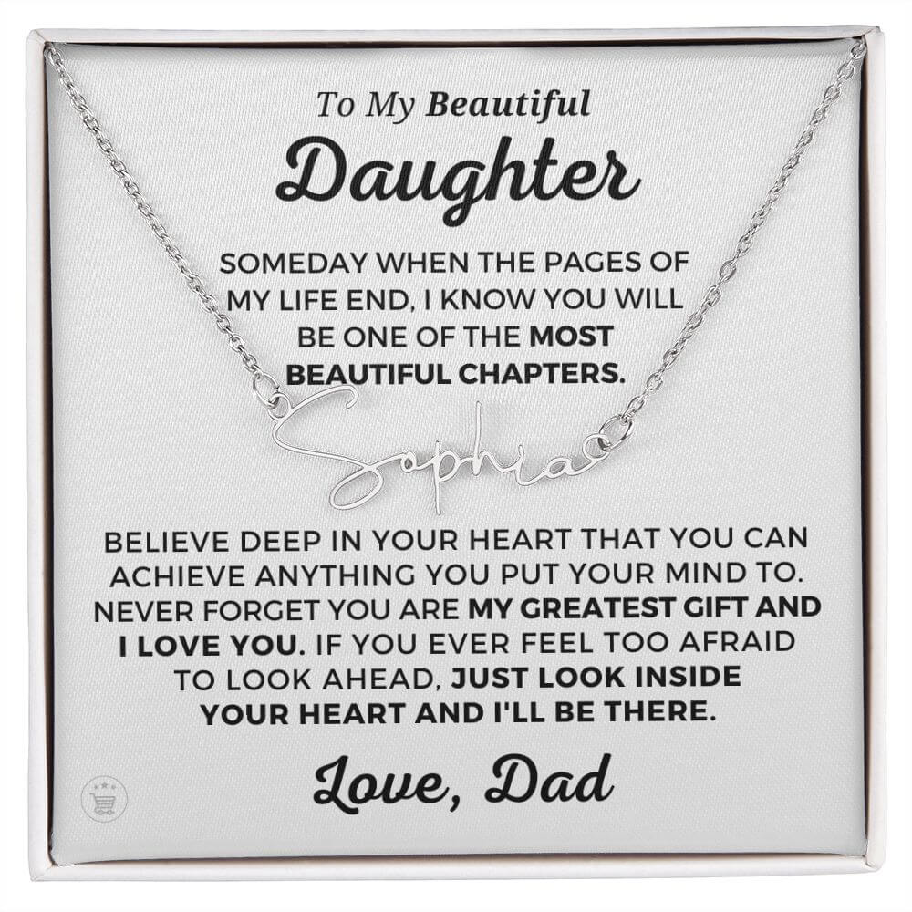 mother daughter necklace