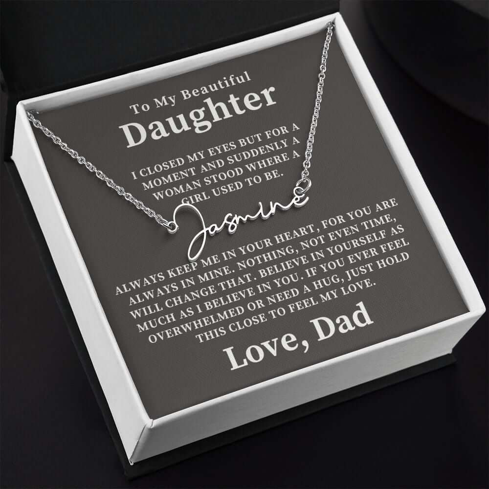 personalized name necklace