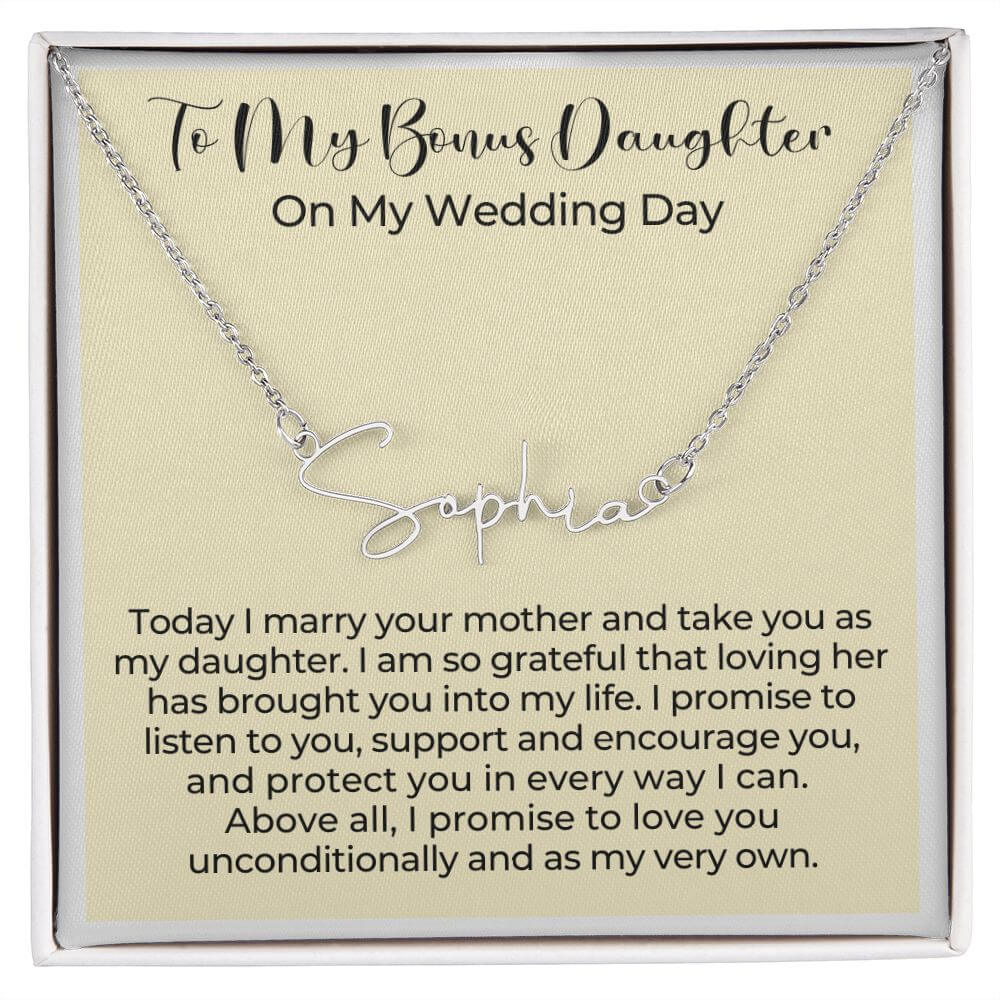 personalized name necklace