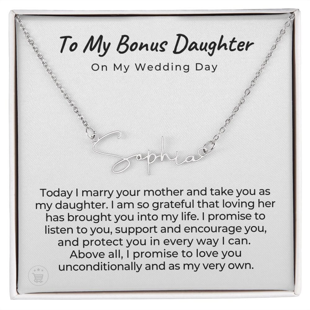 step daughter necklace