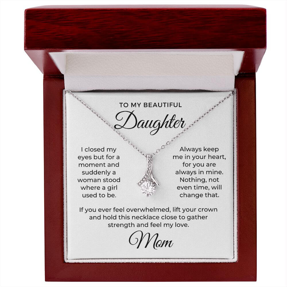 daughter necklace from dad