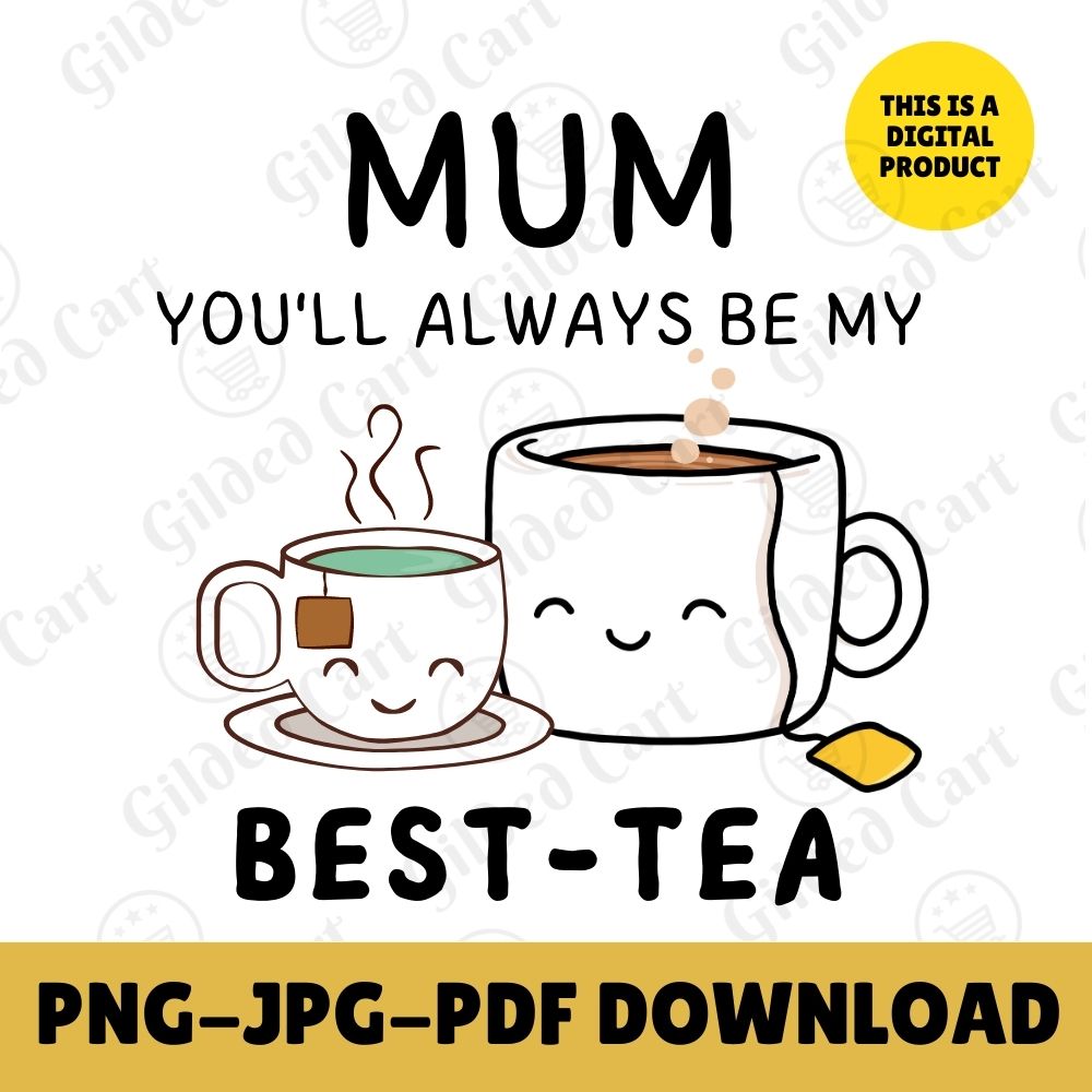 Digital Instant Download - Best-Tea M04-2