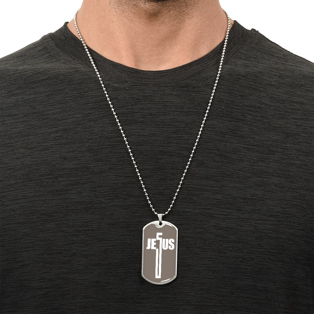 cross necklace men